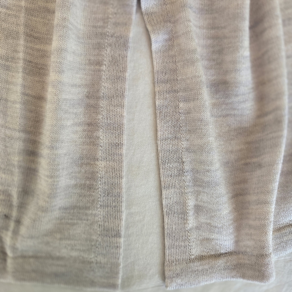 Eileen Fisher Soft Gray Knit Cardigan - Picture 9 of 14